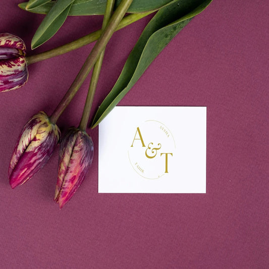 Wedding Logo | Indian Wedding Emblem | Luxury Wedding Monogrom