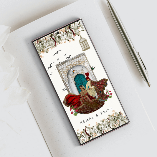 Indian Traditions Reimagined: Contemporary E-Wedding Invite
