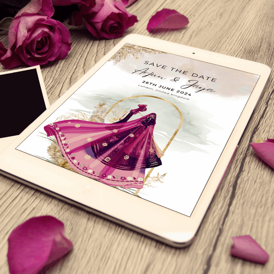 Indian Save The Date | Digital