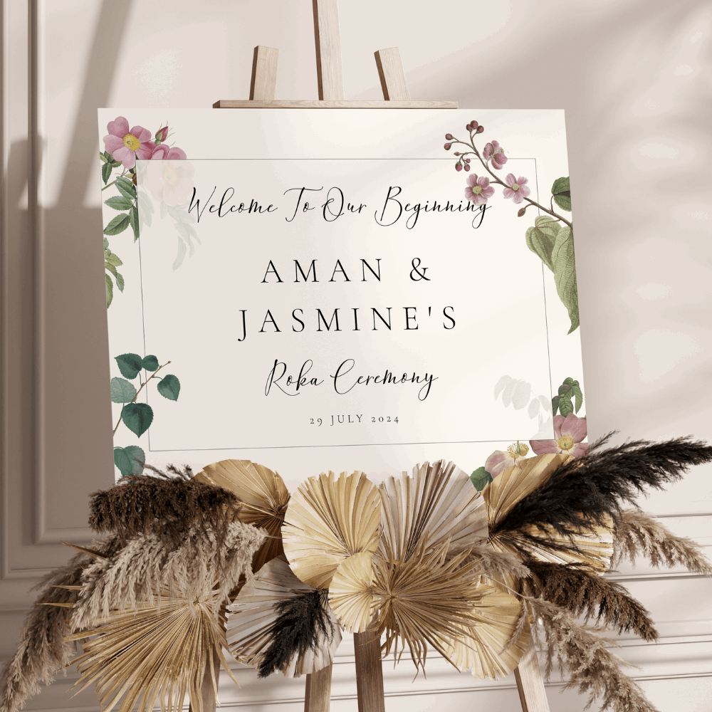 Welcome to Our Beginning: Wedding Welcome Sign Welcome to Our Beginning: Wedding Welcome Sign