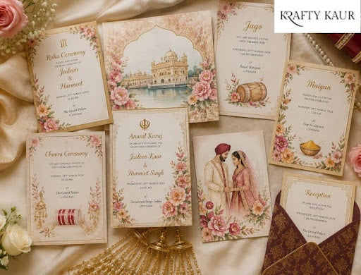 Creative Punjabi Wedding Invitation Ideas for Modern Couples