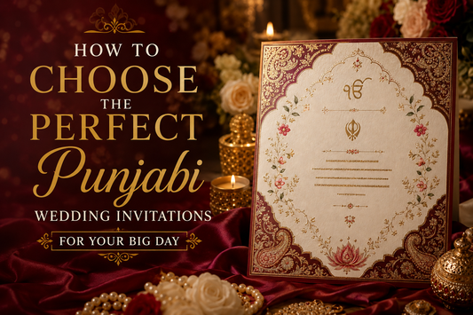How to Choose the Perfect Punjabi Wedding Invitations for Your Big Day