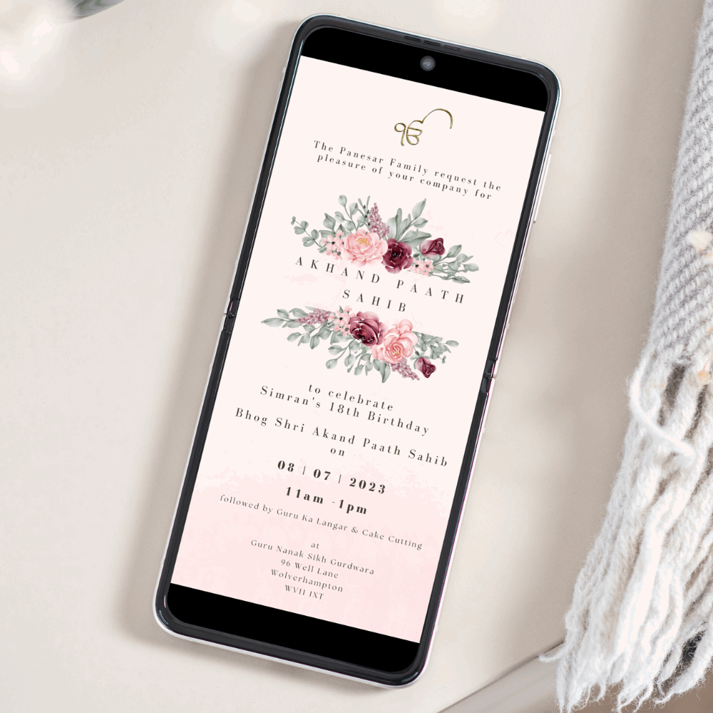 Wedding Invitation Card Design Template 2 Sided | PSD Free Download -  Pikbest