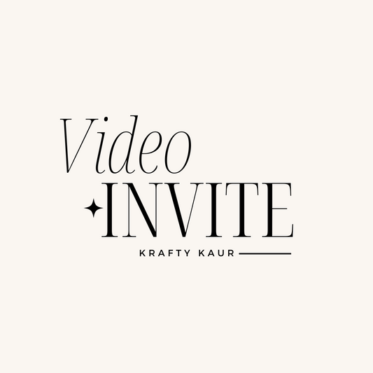 Digital Invitation - Video Format