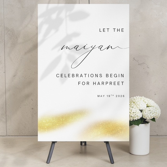 Miayan Welcome Sign Modern