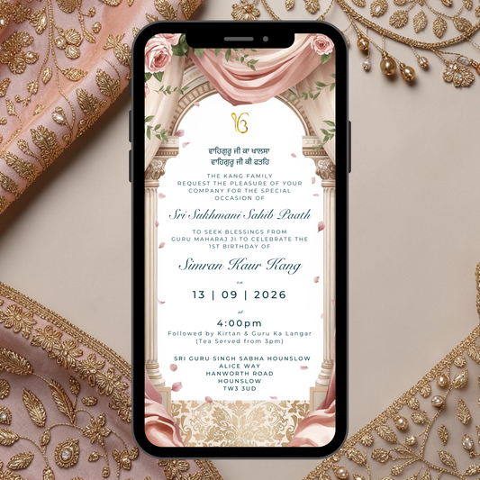 sukhmani sahib invitation template