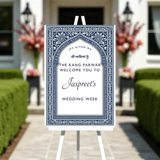 Wedding Week Welcome Sign